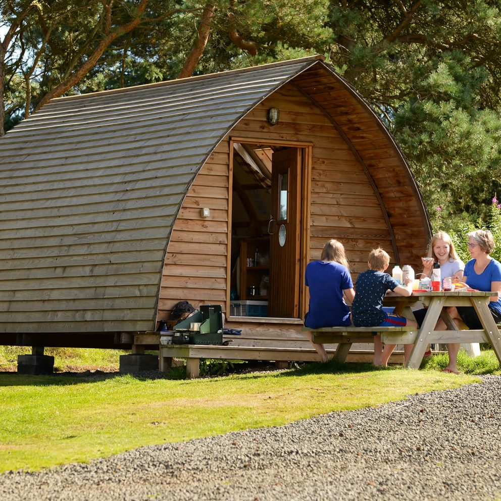 Wigwam Glamping Waren Meadowhead Caravan & Camping Parks