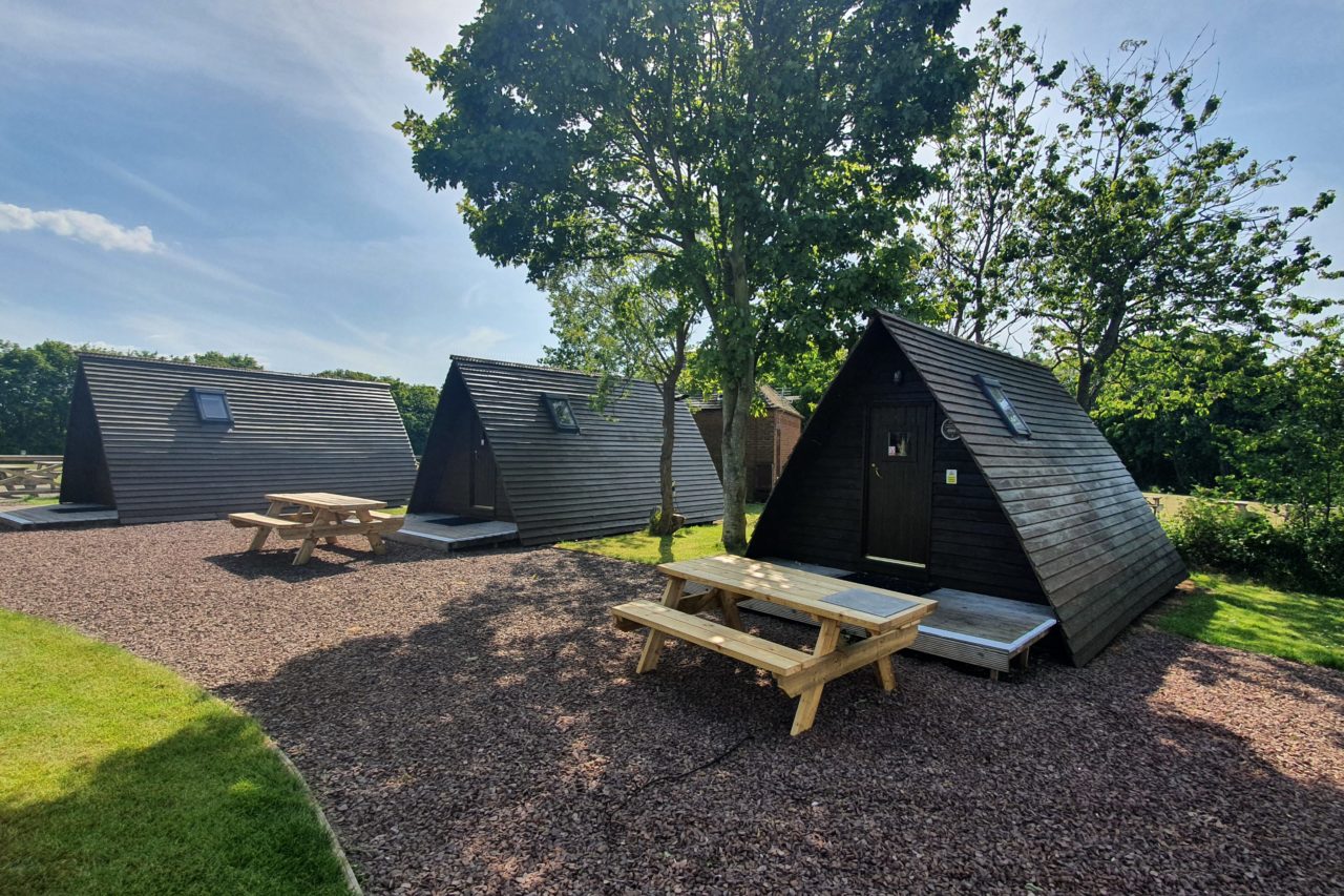 Wigwam Glamping Tantallon Meadowhead Caravan & Camping Parks